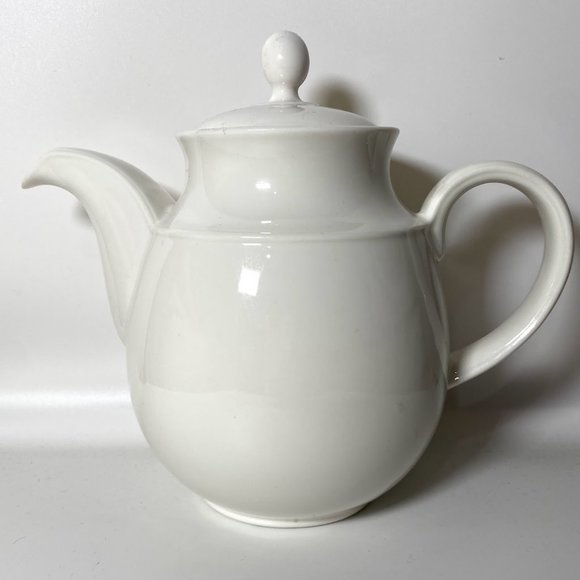 Royal Doulton Dining Royal Doulton Silhouette Teapot Lid Expressions All White No Trim